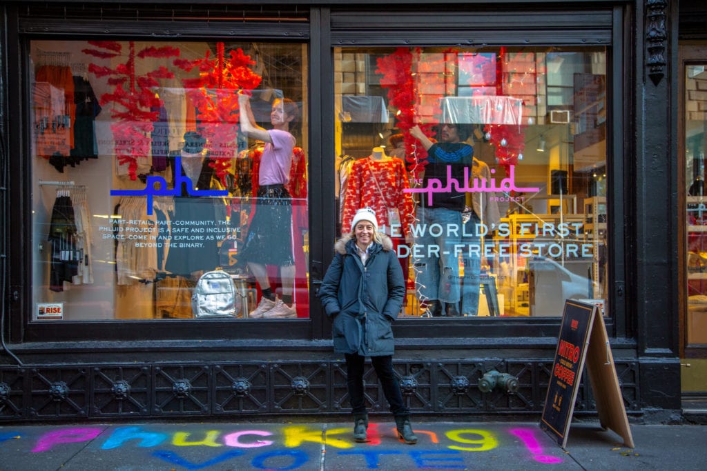 Amy Richards on the streets of New York | © Phil Provencio/Unearth Women