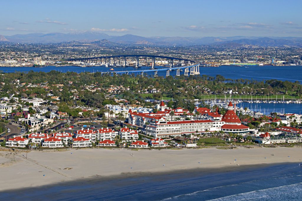 The Hotel Del Coronado is one of San Diego's most haunted hotels | © Hotel Del Coronado/Flickr (CC BY 2.0)