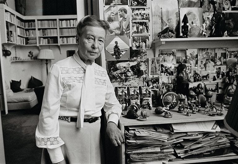 Simone de Beauvoir © | Jacques Pavlovsky/Getty Images