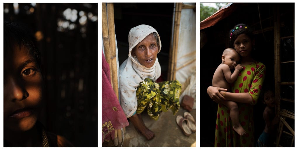 Rohingya women face additional challenges adjusting to conditions on the camps. © |Hailey Sadler
