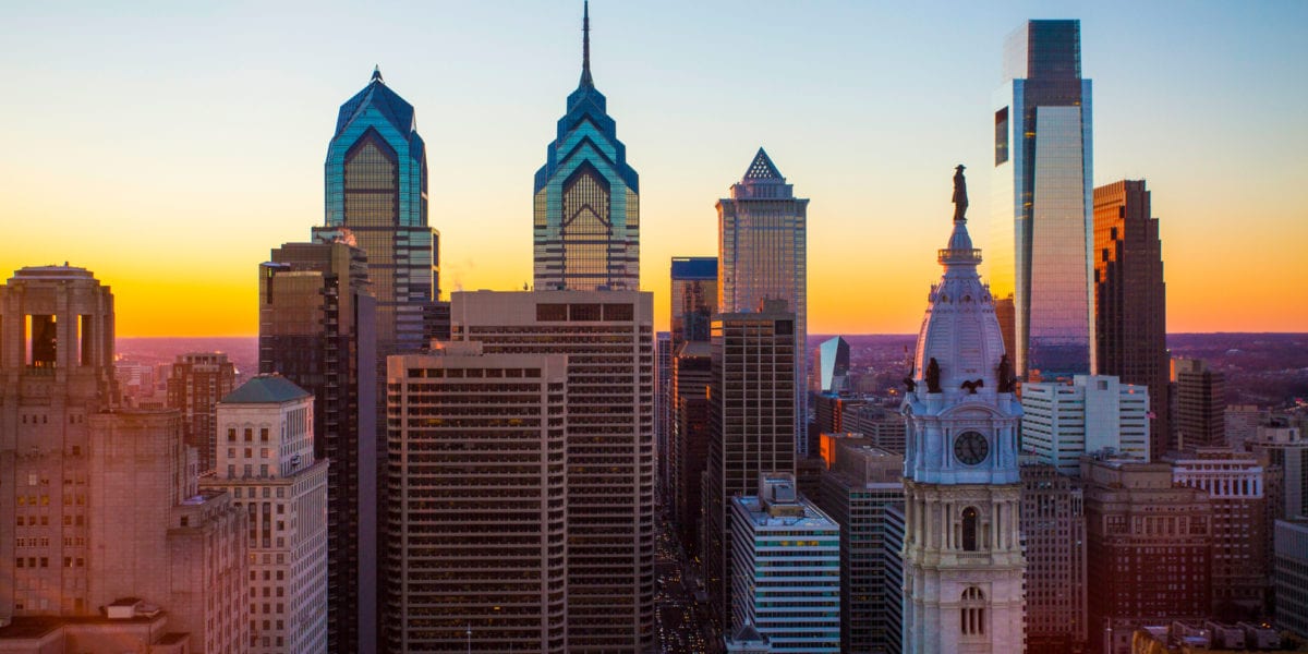 The Philadelphia skyline | © The Loews Hotel