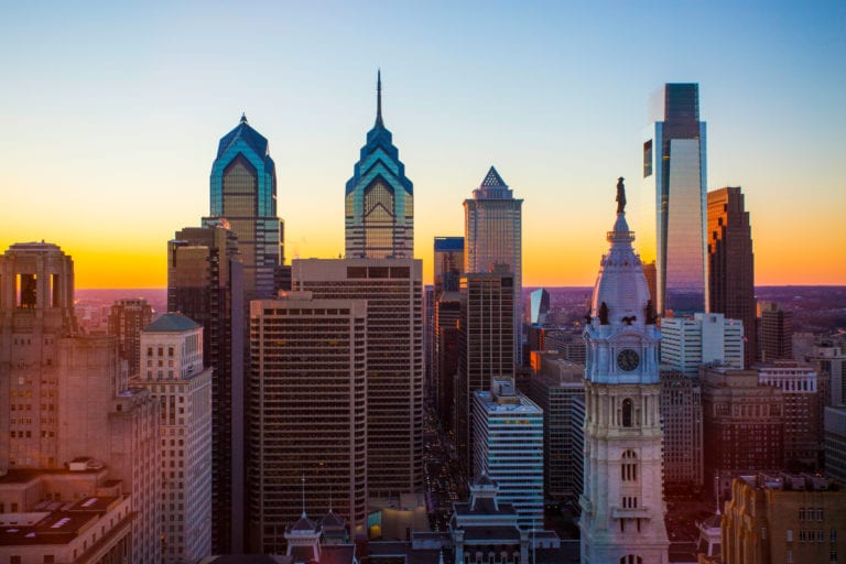 The Philadelphia skyline | © The Loews Hotel