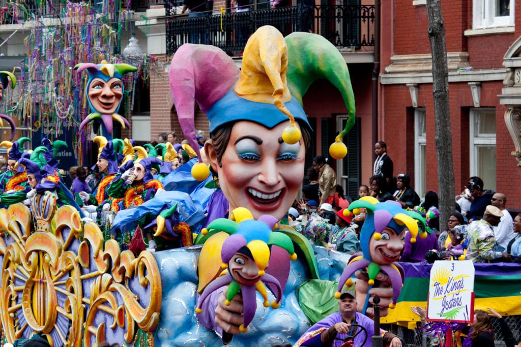 Krewes are organizations that are responsible for Mardi Gras or carnival parades © | Nat Geo Education Blog