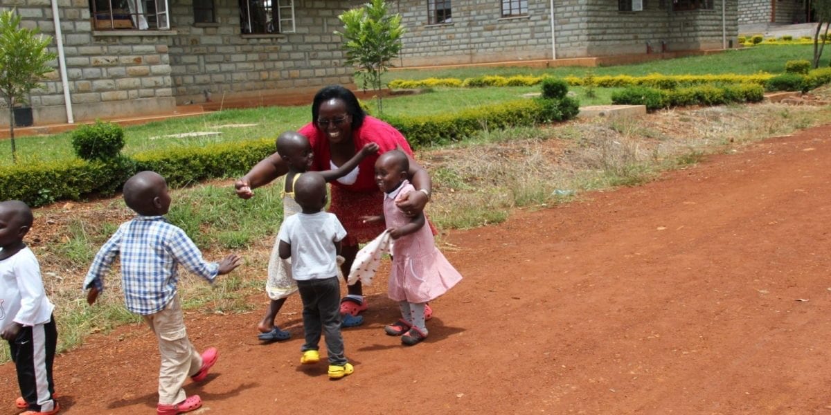 Sarah Maswai on Daycare Duty © | Katie Saatchi