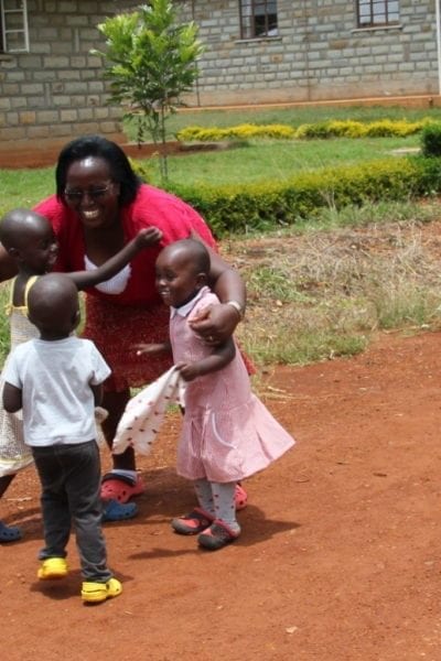 Sarah Maswai on Daycare Duty © | Katie Saatchi