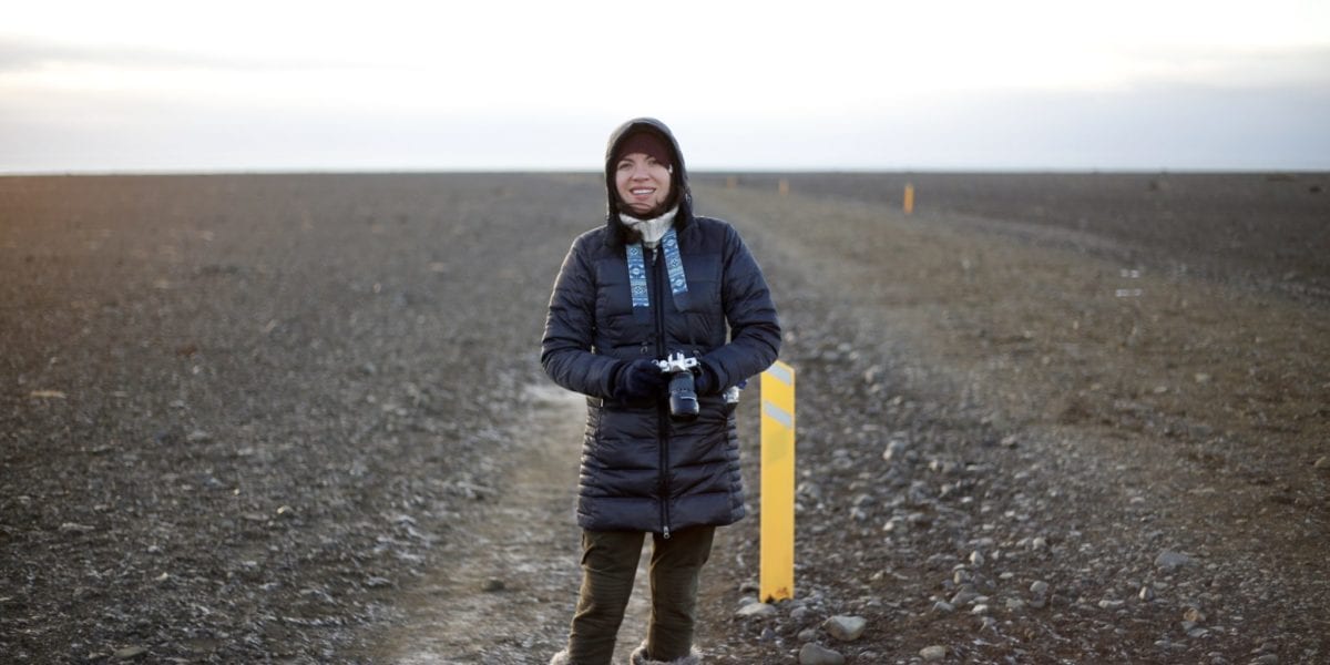 The author in Southern Iceland, en route to the Sólheimasandur plane crash | © Jeff Cerulli