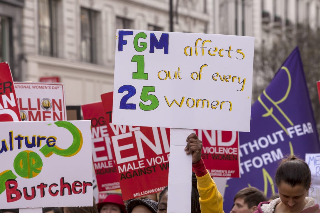 FGM protests in England | © Ms Jane Campbell/Shutterstock