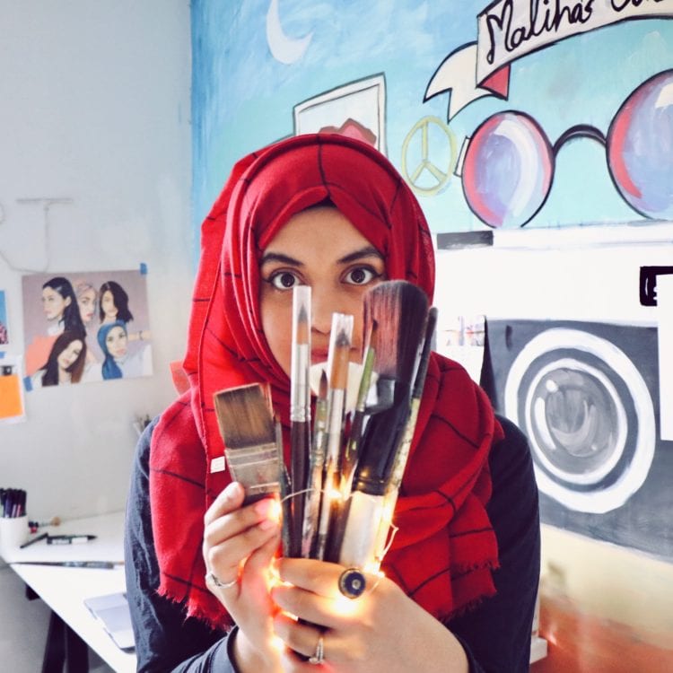 The Illustrator Championing Pakistani Women