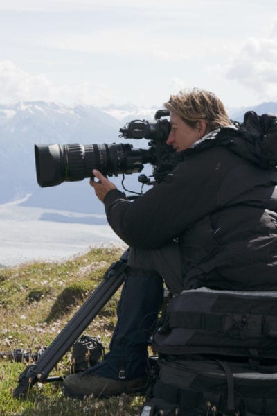 Wildlife filmmaker, Justine Evans | © Courtesy of Justine Evans