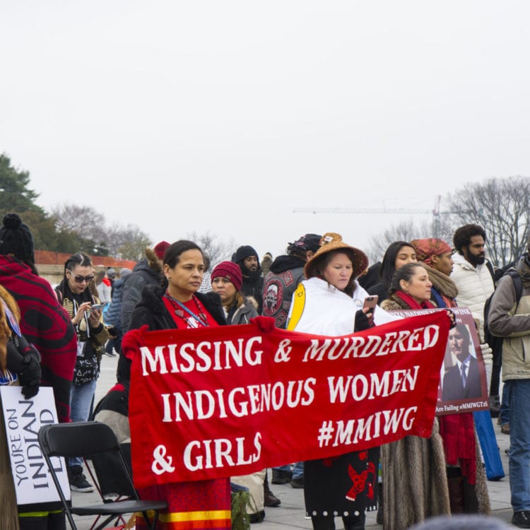 The People’s Indigenous March in Washington D.C.