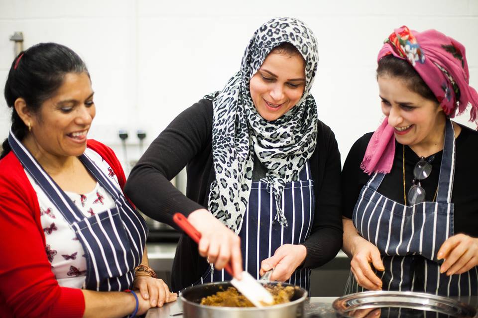 Support refugee women one meal at a time in London © | Courtesy of Mazi Mas Facebook Page