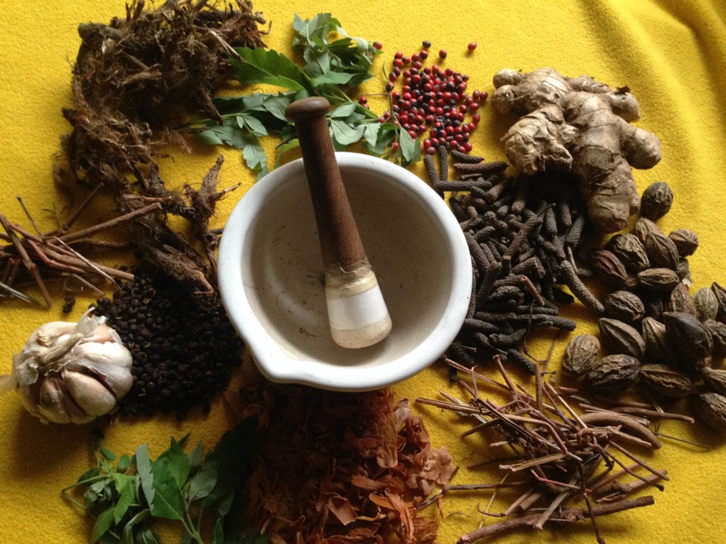 Traditional Ayurvedic herbs | ©  Moksha Ayurveda & Panchakarma Center