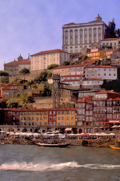 body of water near buildings