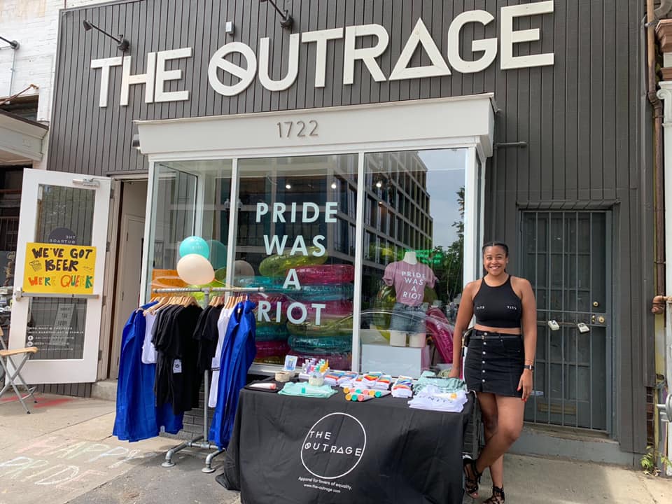 This store-meets-activist hub in Washington D.C. inspires people to support progressive movements | © The Outrage Facebook