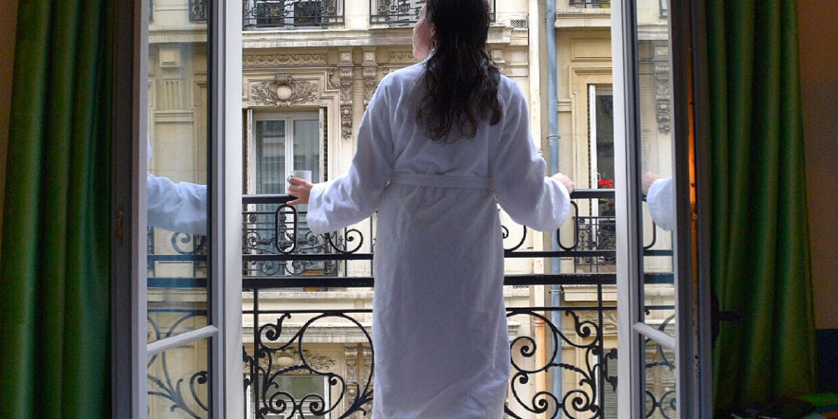 A view from the balcony of the Paris Hotel, Adèle & Jules | © Nikki Vargas