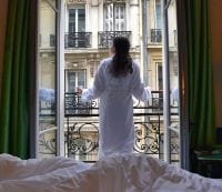 A view from the balcony of the Paris Hotel, Adèle & Jules | © Nikki Vargas