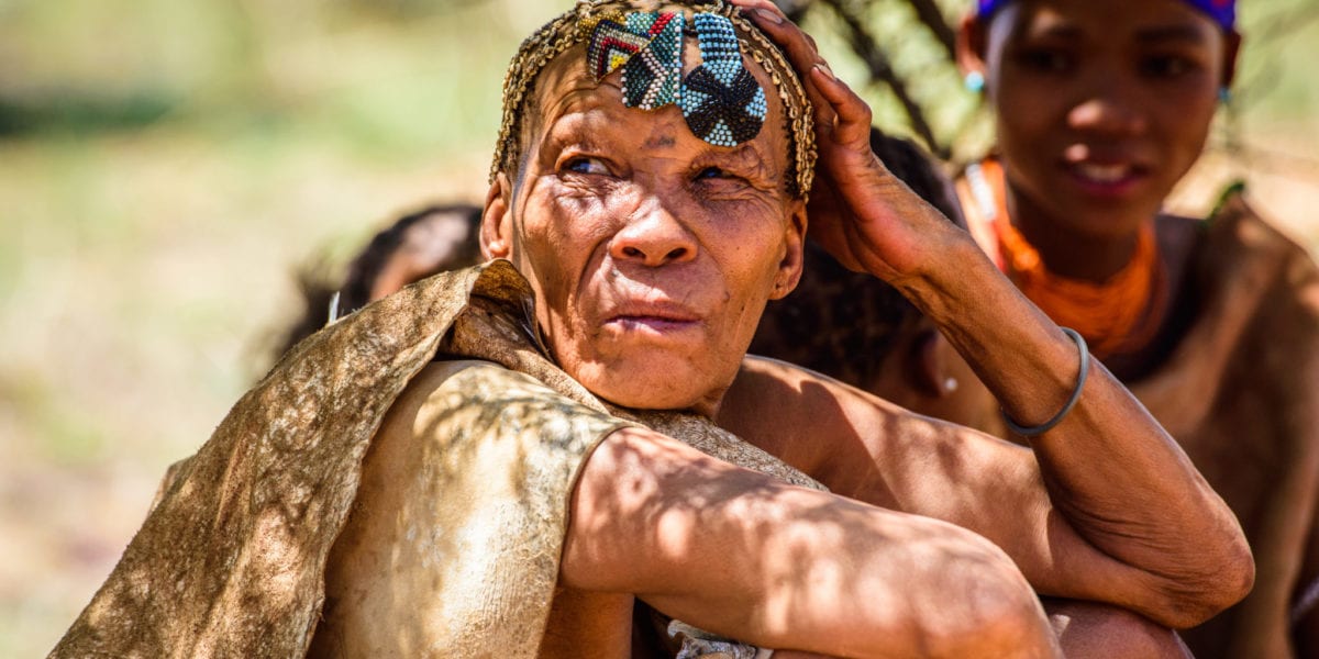 An elder woman of the San tribe in Southern Africa | © Anton Ivanov/Shutterstock