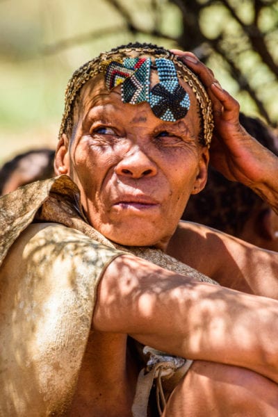 An elder woman of the San tribe in Southern Africa | © Anton Ivanov/Shutterstock