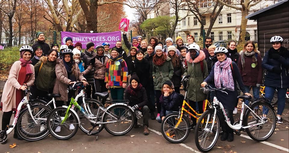 Bikeygees empowers migrant women in Berlin through cycling  © | Bikeygees