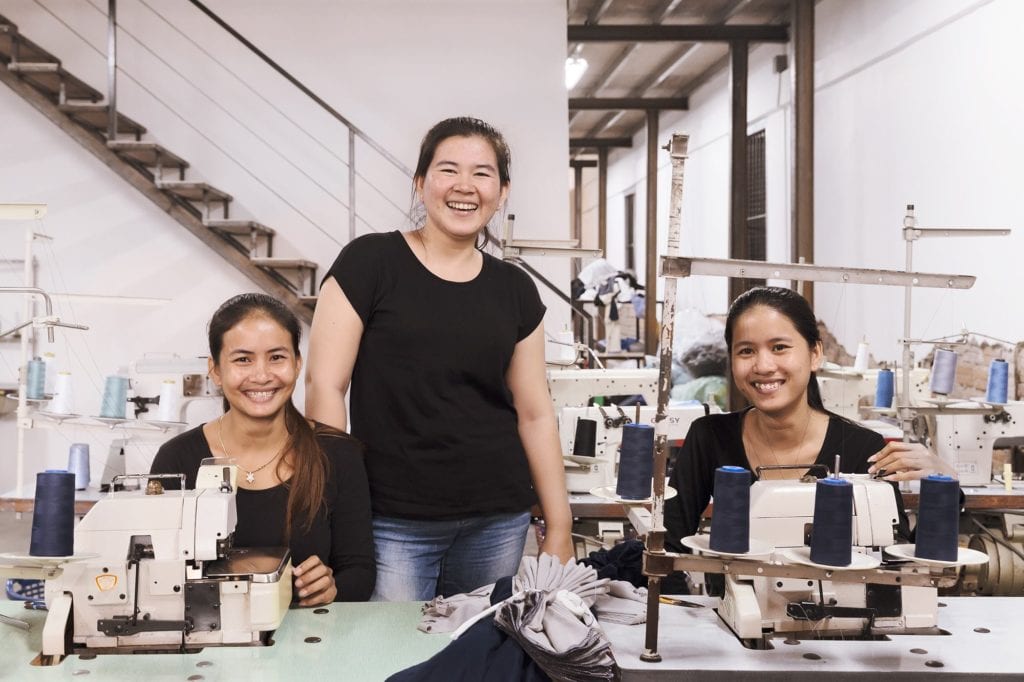 Women at Dorsu fashion brand in Kampot, Cambodia | © Courtesy of Dorsu