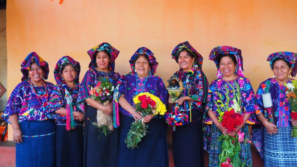 The women who make up the Consejo de Tejedoras de Santo Domingo Xenacoj | © Nikki Vargas/Unearth Women