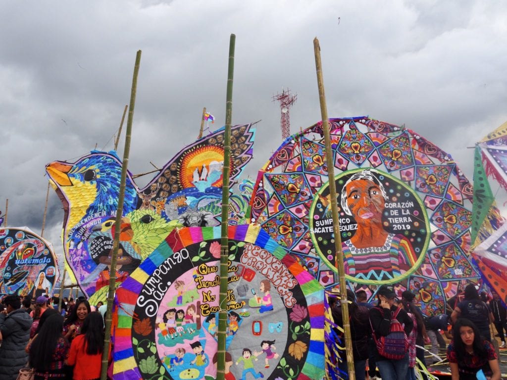 Handmade kites are displayed at Guatemala's annual kite festival | © Nikki Vargas/Unearth Women