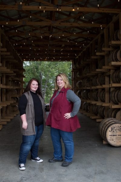 Mother-daughter (Autumn and Joyce Nethry), owners of Jeptha Creed Distillery | © Sarah Jane Sanders