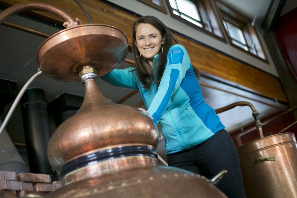 Karen Hoskin owner of Montanya Distillers Karen Hoskin owner of Montanya Distillers | © Courtesy of Montanya Distillers