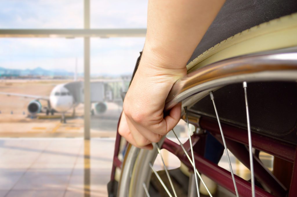 Zayid, who uses a wheelchair in the airport, added, “People think the wheelchair makes it faster, but it actually takes longer to get through security."  © | Cunaplus/Shutterstock