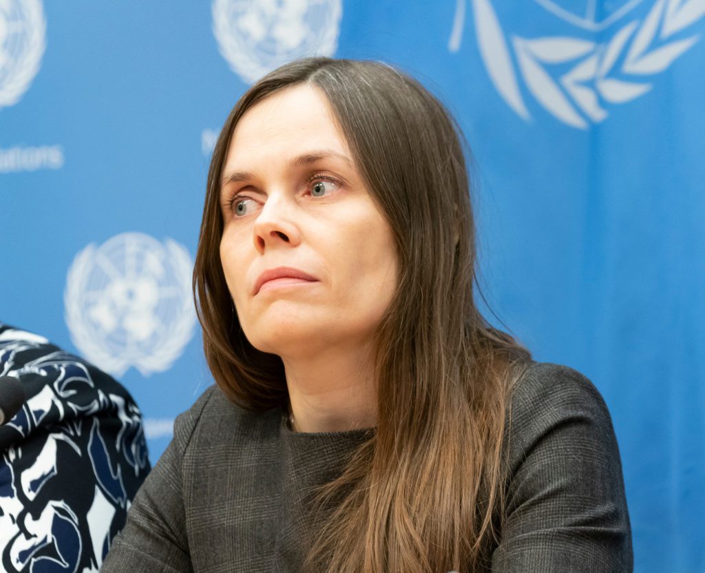 Prime Minister of Iceland Katrin Jakobsdottir attends the 2019 "Women in Power" event at the United Nations Headquarters | © Lev Radin/Shutterstock