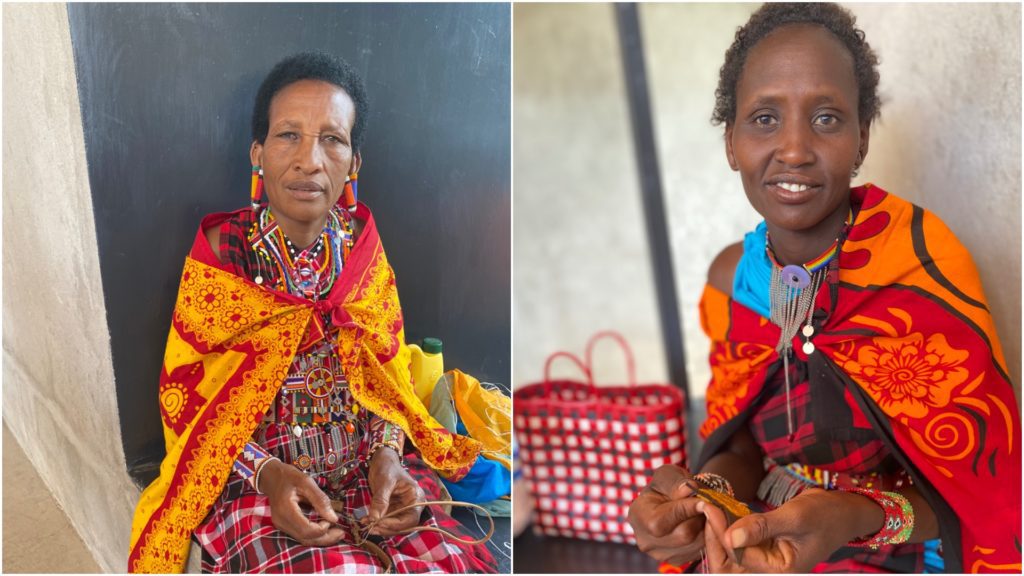 Local Maasai women who are part of the Basecamp Maasai Brand | © Nikki Vargas