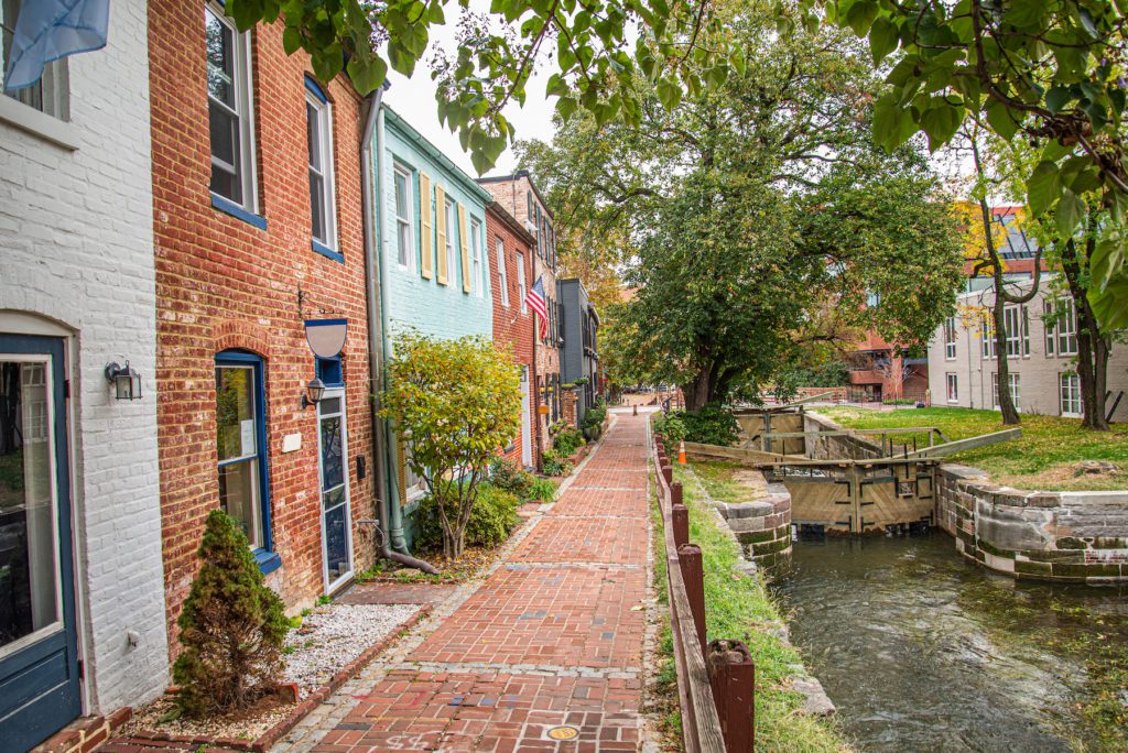 Georgetown neighborhood in Washington D.C. | elisank79/Shutterstock