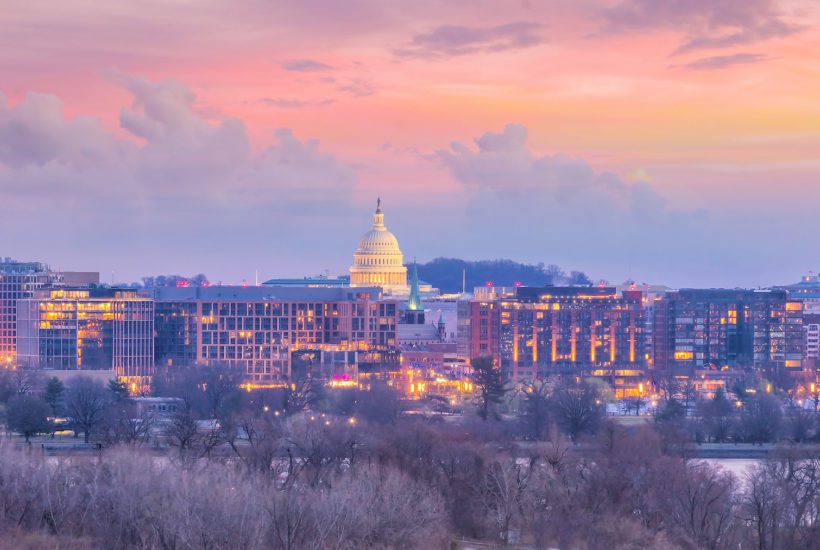 Washington, D.C. skyline at twilight | f11photo/Shutterstock